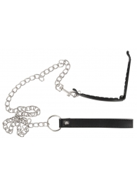 Зажим для половых губ с поводком Pussy Clamp With A Leash - Orion - купить с доставкой в Грозном