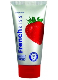 Съедобный лубрикант Frenchkiss с ароматом клубники - 75 мл. - Joy Division - купить с доставкой в Грозном