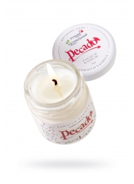 Массажная свеча Tobacco Vanilla - 35 мл. - Pecado - купить с доставкой в Грозном