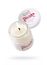 Массажная свеча Brandy   Pear - 35 мл. - Pecado - купить с доставкой в Грозном