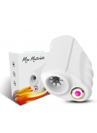 Белый вибромастурбатор Mini Masturbator - Silicone Toys - в Грозном купить с доставкой