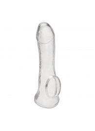 Прозрачная насадка на пенис Transparent Penis Enhancing Sleeve Extension - 15,9 см. - BlueLine - в Грозном купить с доставкой