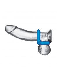 Комплект из 2 эрекционных колец-восьмерок 2-Pack Duo Cock And Ball Stamina Enhancement Ring - BlueLine - в Грозном купить с доставкой
