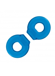 Комплект из двух колец для пениса 2-Pack Ultra-Stretch Stamina Endurance Ring - BlueLine - в Грозном купить с доставкой