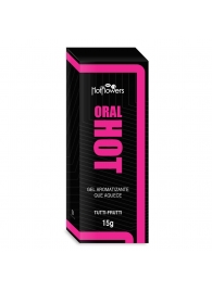 Гель для оральных ласк Oral Hot с согревающим эффектом - 15 гр. - HotFlowers - купить с доставкой в Грозном
