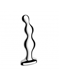 Стальной анальный фаллоимитатор для простаты Stainless Steel Anal Beads - 13 см. - b-Vibe - в Грозном купить с доставкой