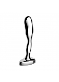 Стальной стимулятор простаты Stainless Steel Prostate Plug - 11,5 см. - b-Vibe - в Грозном купить с доставкой