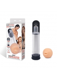 Автоматическая вакуумная помпа-мастурбатор Blowjob Auto Sucker Penis Enlarger Pump - Lux Fetish - в Грозном купить с доставкой