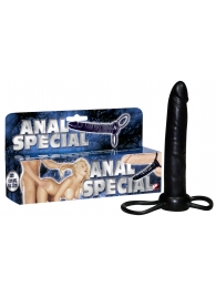 Насадка-фаллоимитатор с двумя кольцами для крепления - 16 см. - Orion - в Грозном купить с доставкой