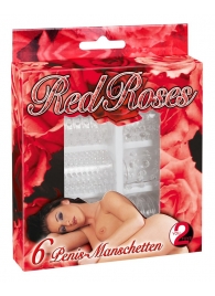 Набор из 6 насадок с шипиками Red Roses - Orion - в Грозном купить с доставкой