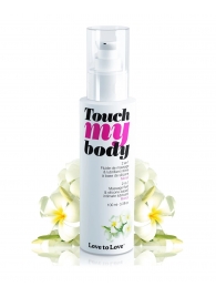 Силиконовый лубрикант 2-в-1 Touch My Body с ароматом моной - 100 мл. - Love to Love - купить с доставкой в Грозном