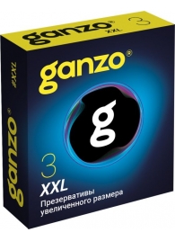 Презервативы увеличенного размера Ganzo XXL - 3 шт. - Ganzo - купить с доставкой в Грозном