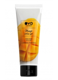 Лубрикант на водной основе OYO Aroma Gel Mango с ароматом манго - 75 мл. - OYO - купить с доставкой в Грозном