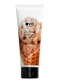 Лубрикант на водной основе OYO Aroma Gel Ice Cream с ароматом пломбира - 75 мл. - OYO - купить с доставкой в Грозном