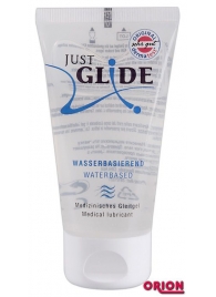 Вагинальная смазка на водной основе JUSTGLIDE - 50 мл. - Orion - купить с доставкой в Грозном