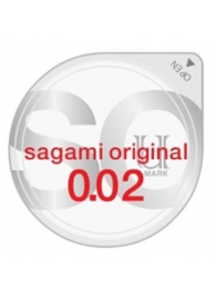 Ультратонкий презерватив Sagami Original - 1 шт. - Sagami - купить с доставкой в Грозном