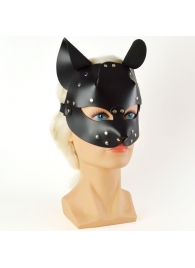 Черная кржаная маска Pussy - Sitabella - купить с доставкой в Грозном