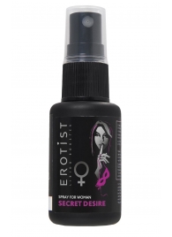 Возбуждающий спрей для женщин Erotist Secret Desire - 30 мл. - Erotist Libido Booster - купить с доставкой в Грозном