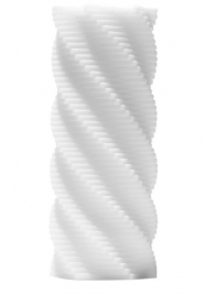 Белый 3D мастурбатор SPIRAL - Tenga - в Грозном купить с доставкой
