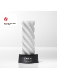 Белый 3D мастурбатор SPIRAL - Tenga - в Грозном купить с доставкой