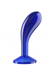 Синяя анальная втулка Flawless Clear Prostate Plug 6.0 - 15 см. - Lovetoy - в Грозном купить с доставкой