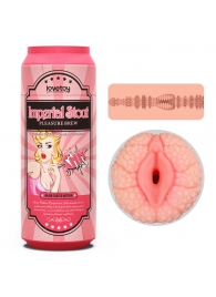 Мастурбатор-вагина Pleasure Brew Masturbator-Imperial Stout в банке - Lovetoy - в Грозном купить с доставкой