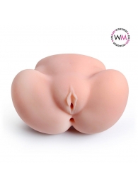 Реалистичный мастурбатор с двумя функциональными отверстиями - Erowoman-Eroman - в Грозном купить с доставкой