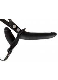 Женский страпон с вагинальной пробкой - 15 см. - Orion - купить с доставкой в Грозном