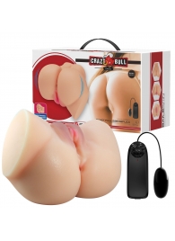 Телесный мастурбатор-полуторс Emilia с вибрацией - Baile - в Грозном купить с доставкой