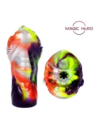Яркий фантазийный мастурбатор - Bior toys - в Грозном купить с доставкой