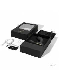 Чёрный перезаряжаемый стимулятор простаты Bruno Black - Lelo - в Грозном купить с доставкой