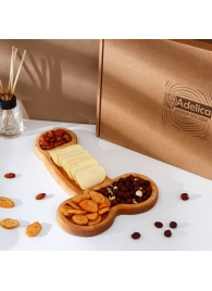 Деревянное блюдо для подачи в форме члена (32,5 х 20 х 1,7 см) - Сима-Ленд - купить с доставкой в Грозном