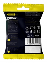 Ультратонкие презервативы Ganzo Ultra thin в мягкой упаковке - 3 шт. - Ganzo - купить с доставкой в Грозном