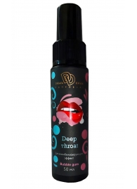 Спрей для горла Deep Throat с десенсибилизирующим эффектом и вкусом бабл-гам - 50 мл. - БиоМед - купить с доставкой в Грозном