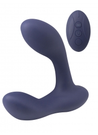 Синий массажер простаты с двумя моторами P-Bliss - Lola Games - в Грозном купить с доставкой