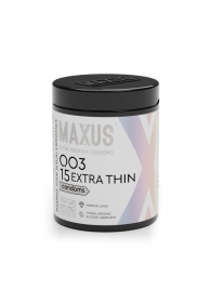 Экстремально тонкие презервативы MAXUS 003 Extra Thin - 15 шт. - Maxus - купить с доставкой в Грозном