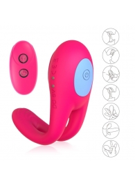 Розовое виброкольцо с пультом ДУ - I-MOON - в Грозном купить с доставкой
