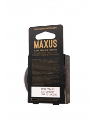Ультратонкие презервативы MAXUS AIR Ultra Thin - 3 шт. - Maxus - купить с доставкой в Грозном