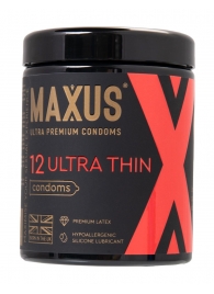 Ультратонкие презервативы MAXUS Ultra Thin - 12 шт. - Maxus - купить с доставкой в Грозном
