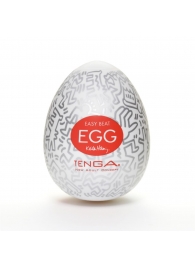 Мастурбатор-яйцо Keith Haring EGG PARTY - Tenga - в Грозном купить с доставкой