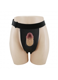 Полый страпон на регулируемых трусиках Houston - 17,5 см. - Baile - купить с доставкой в Грозном