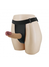 Полый страпон на регулируемых трусиках Houston - 17,5 см. - Baile - купить с доставкой в Грозном