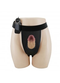 Полый вибрострапон на регулируемых трусиках Draven - 17,5 см. - Baile - купить с доставкой в Грозном