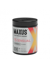 Анатомические презервативы MAXUS Sensual - 15 шт. - Maxus - купить с доставкой в Грозном