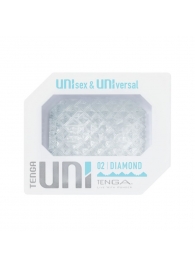 Прозрачный мастурбатор-стимулятор Tenga Uni Diamond - Tenga - в Грозном купить с доставкой