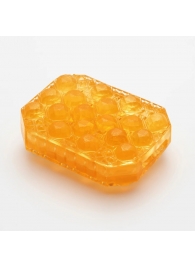Оранжевый мастурбатор-стимулятор Tenga Uni Topaz - Tenga - в Грозном купить с доставкой