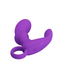 Фиолетовый вибромассажёр для массажа простаты Cayla - 11,2 см. - Baile - в Грозном купить с доставкой