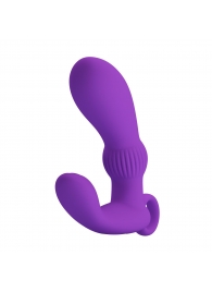 Фиолетовый вибромассажёр для массажа простаты Cayla - 11,2 см. - Baile - в Грозном купить с доставкой