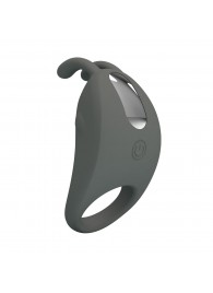 Серое эрекционное кольцо с вибрацией Master Ring - Baile - в Грозном купить с доставкой