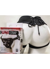 Универсальные трусики Harness UNI strap с корсетом - LOVETOY (А-Полимер) - купить с доставкой в Грозном